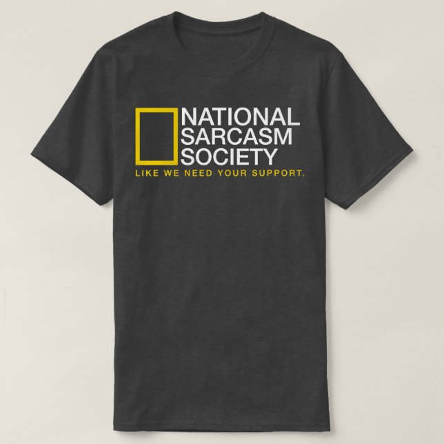 Camiseta Mug de la Sociedad Nacional de Sarcasmo (Diseño del anverso)