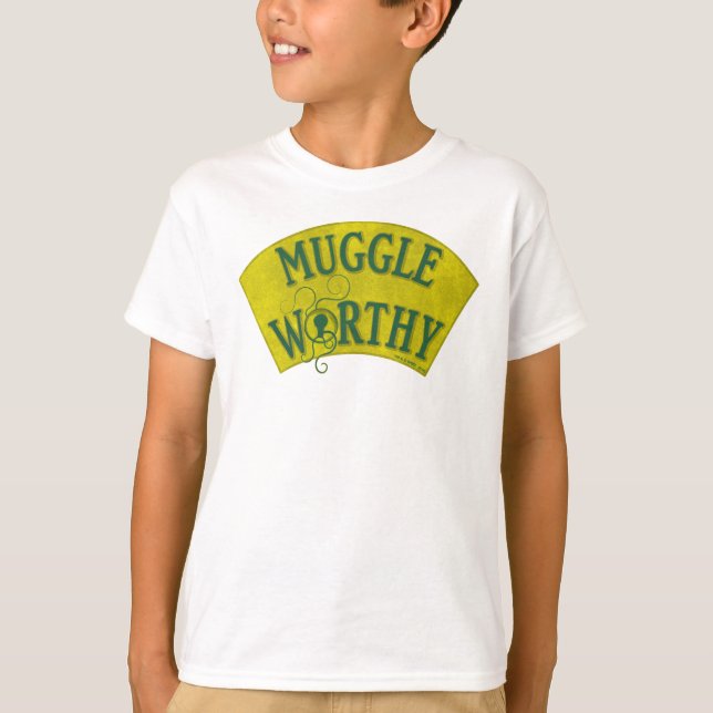 CAMISETA MUGGLE WORTHY™ (Anverso)
