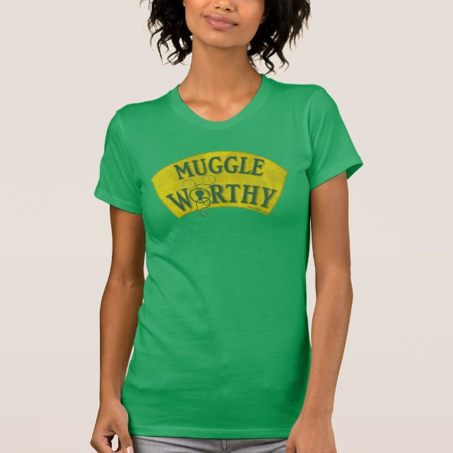 CAMISETA MUGGLE WORTHY™ (Anverso)