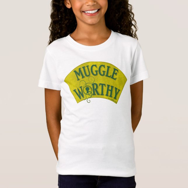 CAMISETA MUGGLE WORTHY™ (Anverso)