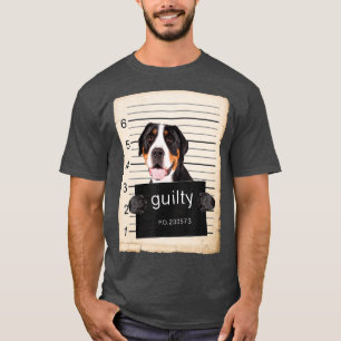 Camiseta Mugre de perro de montaña suiza mató a un perro 