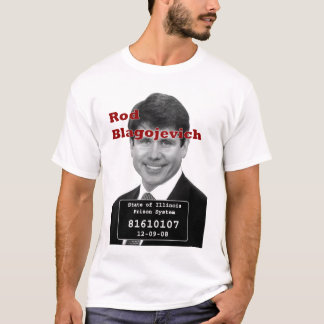 Camiseta mugshot del blagojevich