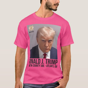 Camiseta Mugshot oficial de Donald Trump Condado de Fulton