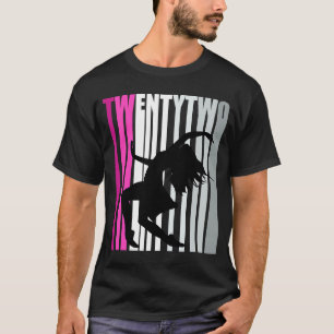 Camiseta Mujer 22.ª bailarina de cumpleaños reina moderna D