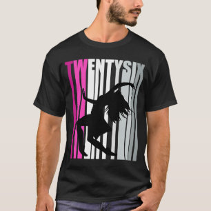 Camiseta Mujer: 26ª bailarina de cumpleaños reina moderna D