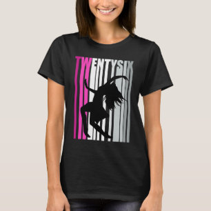 Camiseta Mujer: 26ª bailarina de cumpleaños reina moderna D