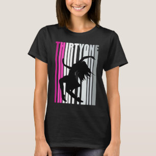 Camiseta Mujer 31ª bailarina de cumpleaños reina moderna Da