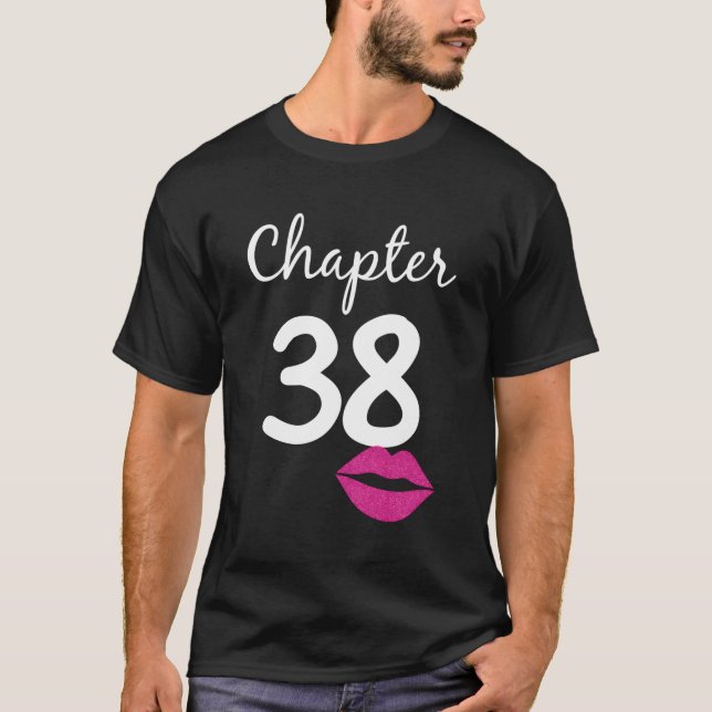 Camiseta Mujer 38º Regalo De Cumpleaños Capítulo 38 Años 38 (Anverso)