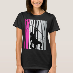 Camiseta Mujer 41ª Arquera de Cumpleaños Reina Bow Arro