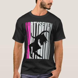 Camiseta Mujer 47.ª bailarina de cumpleaños Reina Contempor