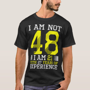 Camiseta Mujer 48 Aniversario de la mujer regalo de 48 años