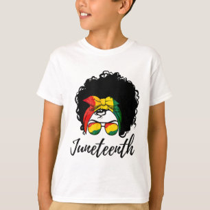 Camiseta Mujer africana Reina negra afroamericana Melanin J