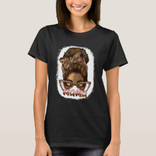 Camiseta Mujer Afro Peinado Despeinado Mamá Occidental Mama