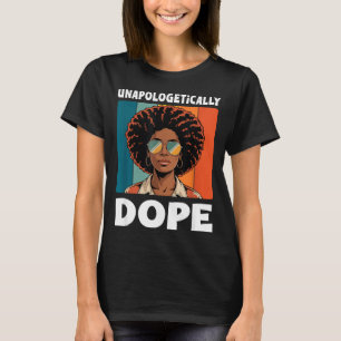 Camiseta Mujer Afro sin disculpas Colores Retro