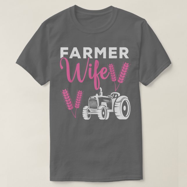 Camiseta Mujer agricultora de granjero (Diseño del anverso)