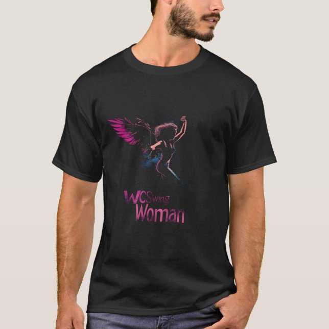 Camiseta Mujer Ala de West Coast Swing (Anverso)