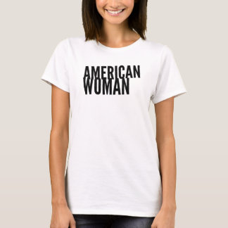 Camiseta "Mujer Americana"