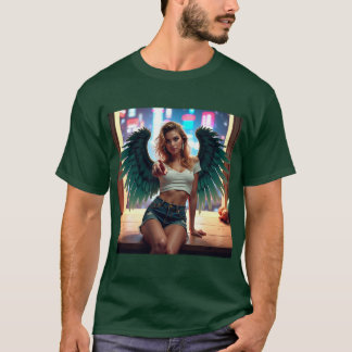Camiseta Mujer ángel
