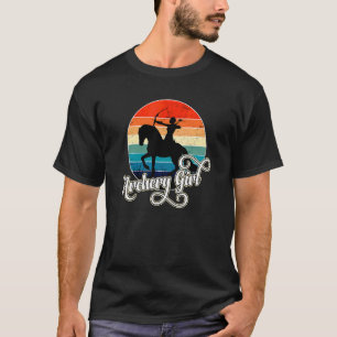 Camiseta Mujer arquera deportista jugadora arquera dama bal