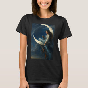 Camiseta Mujer Art Nouveau en Luna Creciente