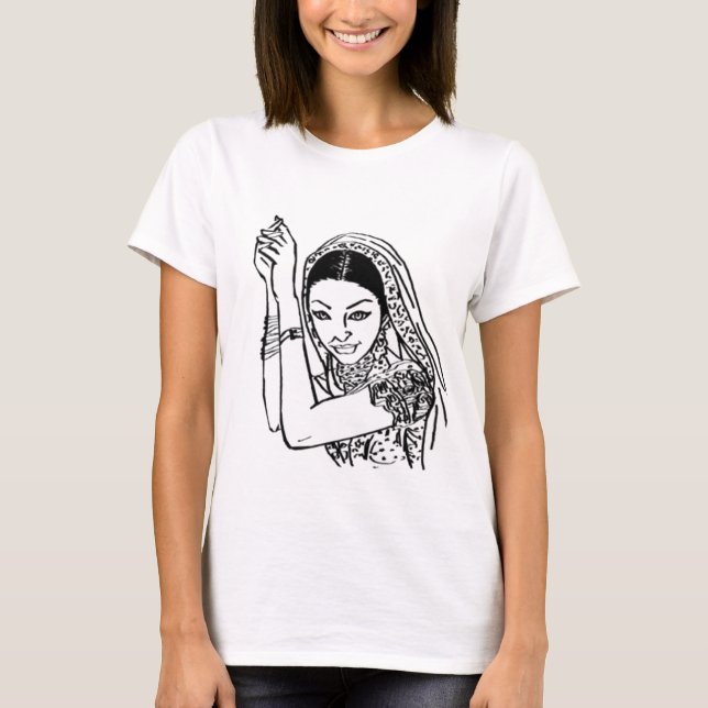 Camiseta Mujer bailarina india (Anverso)