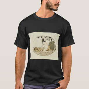 Camiseta Mujer Baldosa Y Salpicadura De Loro Borde Gerda We