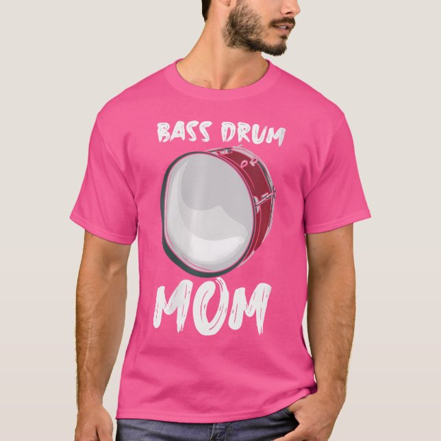Camiseta Mujer Bass Drum Mom (Anverso)