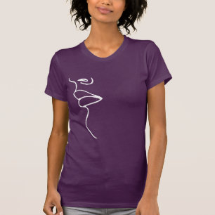 Camiseta MUJER BESANDO LADO DERECHO - BLANCO -.png
