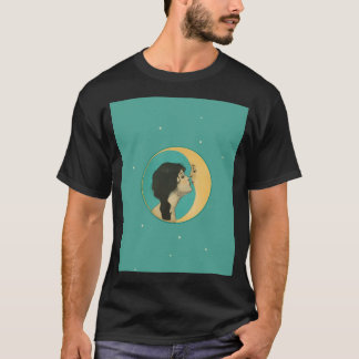 Camiseta Mujer besando luna (Querida luna de Dixie) origina