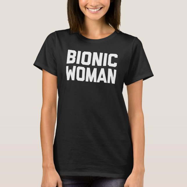 Camiseta Mujer Biónica Lesiones Por Lesiones Hip Brote Surg (Anverso)