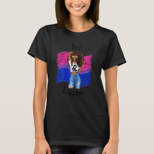 Camiseta Mujer Bisexual León Reina Mujer Negra Bisexual Pr