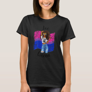 Camiseta Mujer Bisexual León Reina Mujer Negra Bisexual Pr