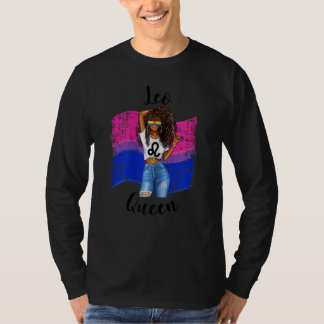 Camiseta Mujer Bisexual León Reina Mujer Negra Bisexual Pr