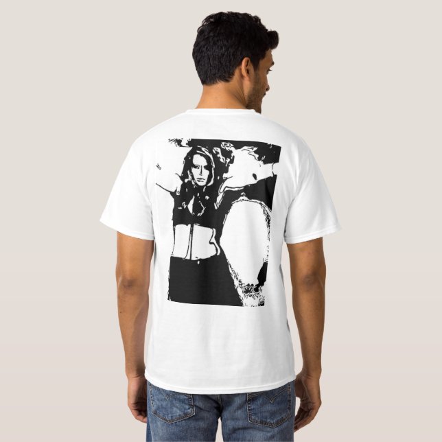 Camiseta Mujer Bruja (Reverso completo)