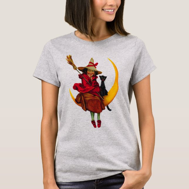 Camiseta Mujer Bruja (Anverso)