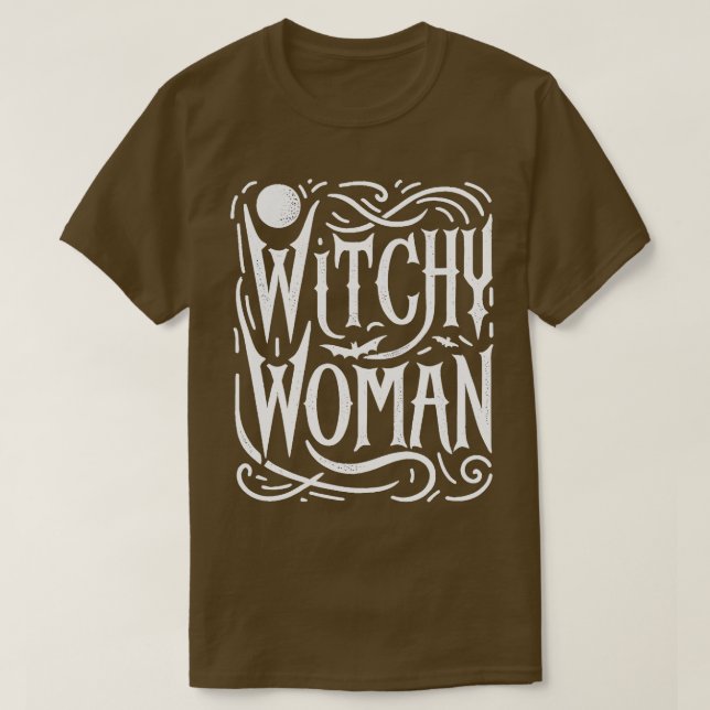 Camiseta Mujer Bruja (Diseño del anverso)