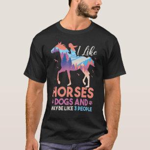 Camiseta Mujer Caballo Riendo Propietario Ropa Ecuestre Per