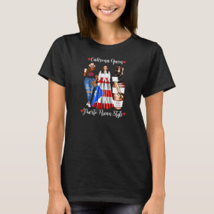 Camiseta Mujer Cabrona Reina Madre de estilo puertorriqueño