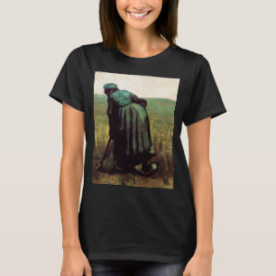 Camiseta Mujer campesina cavando por Vincent van Gogh
