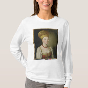 Camiseta Mujer campesina en el traje ruso, 1784