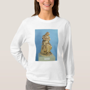 Camiseta Mujer campesina que alimenta a su niño