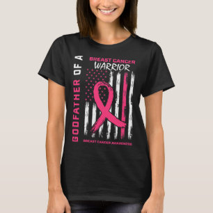 Camiseta Mujer Cáncer de Mama Guerrera Hija Cinta Rosa