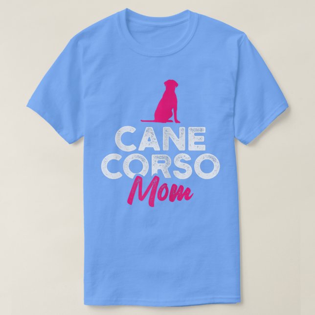 Camiseta Mujer Cane Corso Mom (Diseño del anverso)