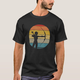 Camiseta Mujer cazadora de esclavas en arco retro