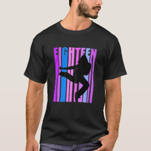 Camiseta Mujer Chica Cazadora De Baile De Aniversario 18