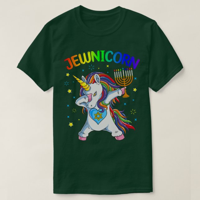 Camiseta Mujer Chica de Menorah (Diseño del anverso)