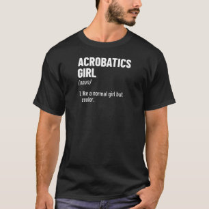 Camiseta Mujer Chica Gráfico Gimnasta Gimnasia Acróbata Acr