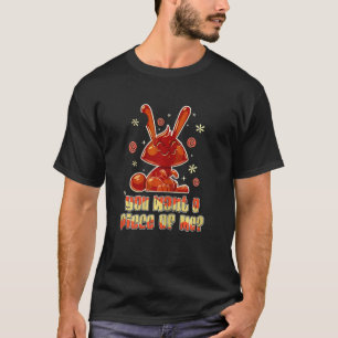 Camiseta Mujer Chocolate Bunny ¿Quieres Un Pedazo De Mí Ea