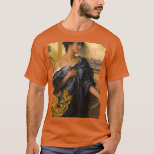 Camiseta Mujer con cesta de flores