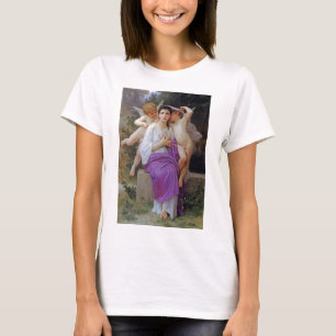 Camiseta Mujer con Cupido, Bouguereau